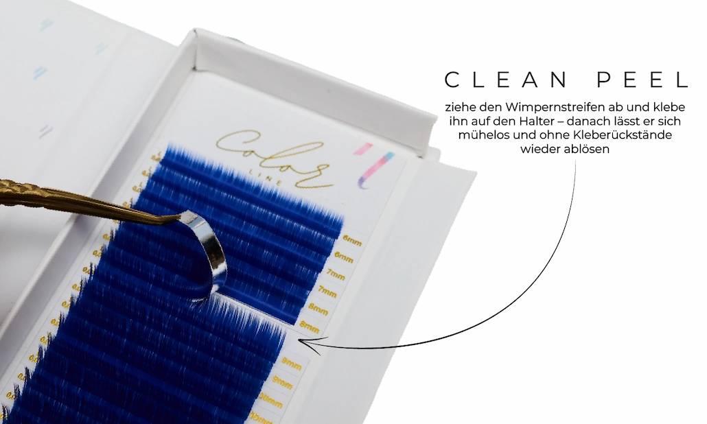 Color Line Wimpern BLUE color_line_blue_clean_peel_DE