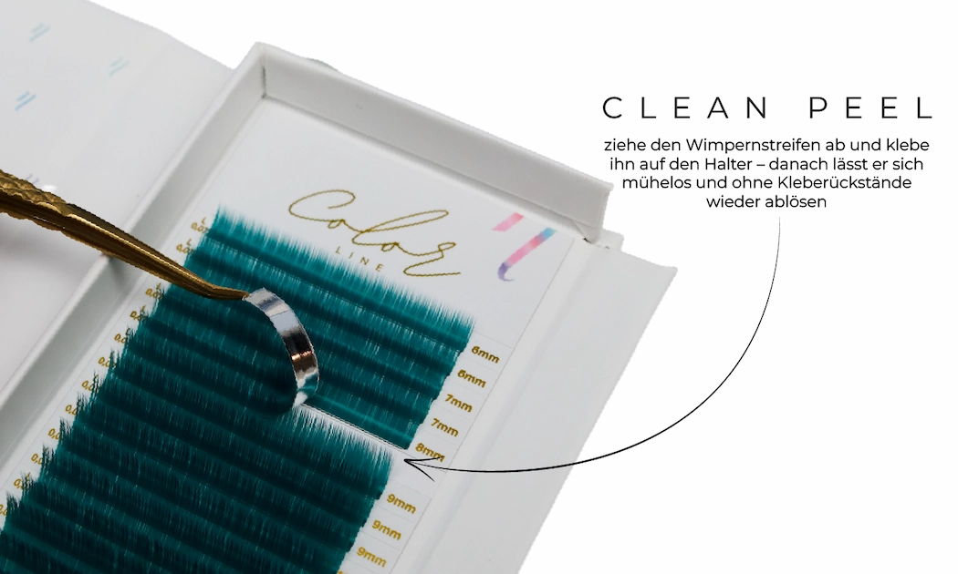 Color Line Wimpern OCEAN BLUE color_line_ocean_blue_clean_peel_DE