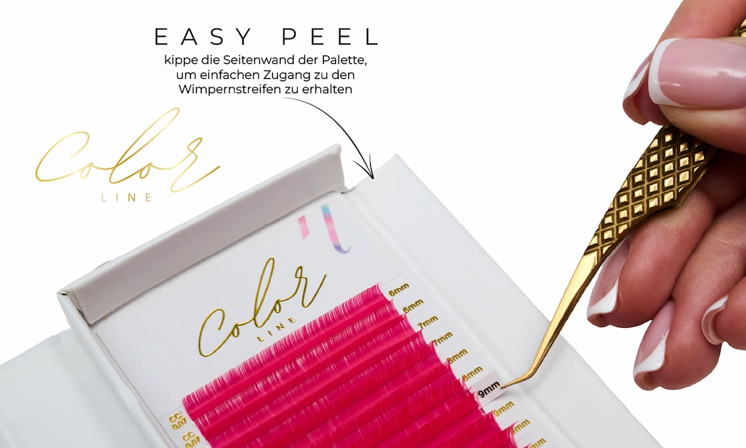 Color Line Wimpern PINK color_line_pink_easy_peel_DE1