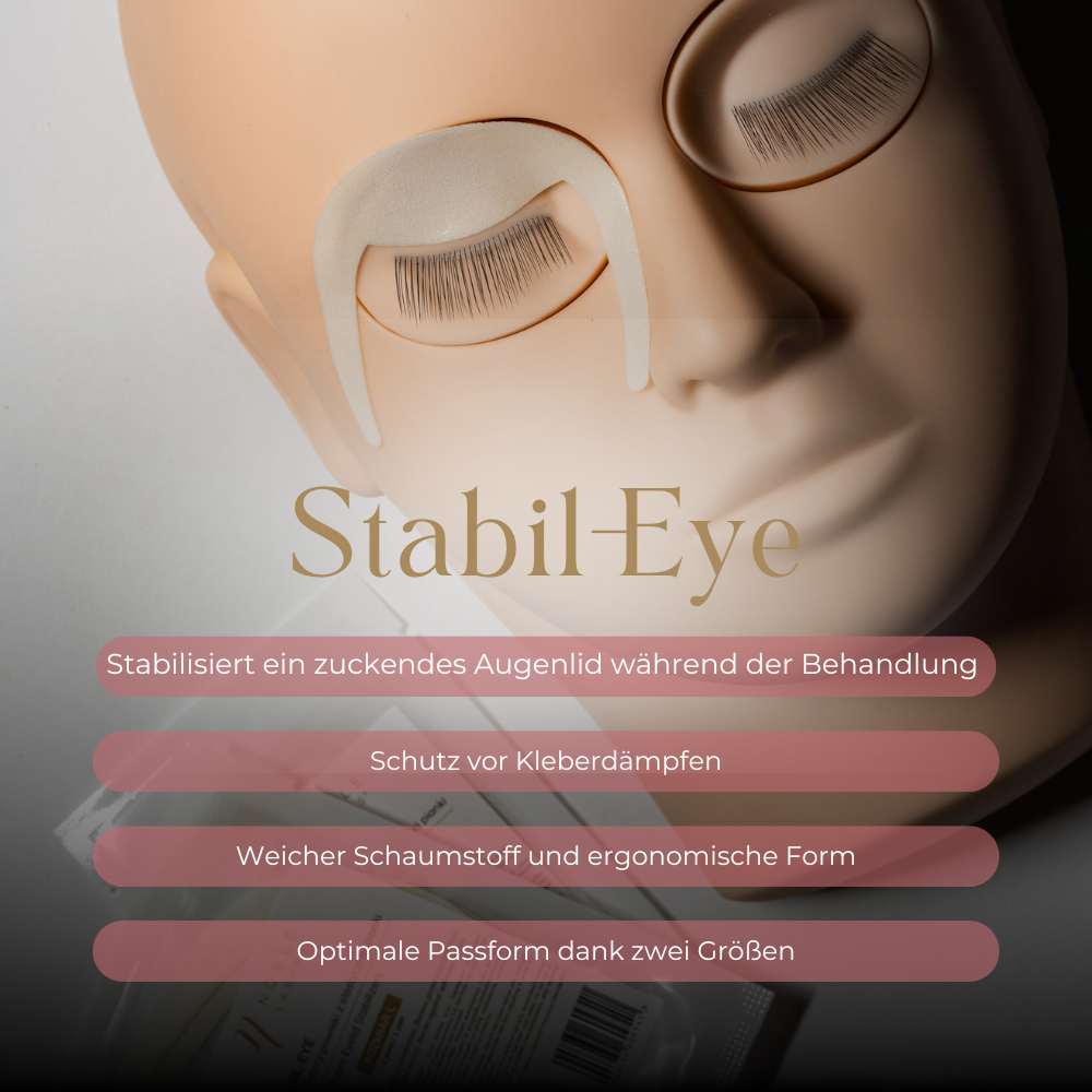 Stabil-Eye Elastische Schaumstoff-Augenlid-Stabilisatoren - 1 Paar stabil-DE