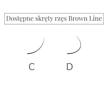 Wimpern Brown Line Farbton Black Brown