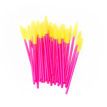 Silikonbürste für Kunstwimpern verschiedene Farben
