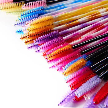 Wimpernbürste verschiedene Farben