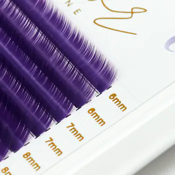 Color Line Wimpern VIOLET