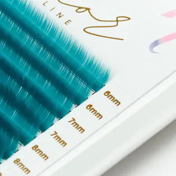 Color Line Wimpern OCEAN BLUE