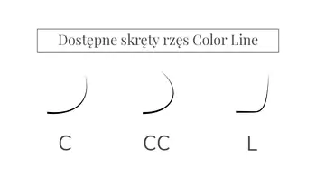Color Line Wimpern RED