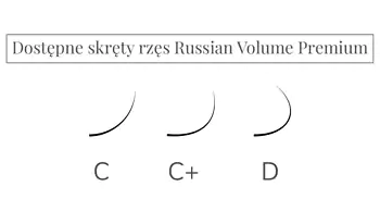 Wimpern Russian Volume Premium 