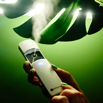 Nano-Zerstäuber – Klebstoff aushärten in wenigen Sekunden! Weiß