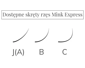 Wimpern Mink Express Mini