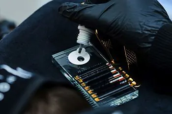 Schutzfolie für Wimpernkleber klein, 20 Stck