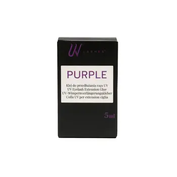 UV-Wimpernverlängerungs-Kleber – Lila, 5 ml