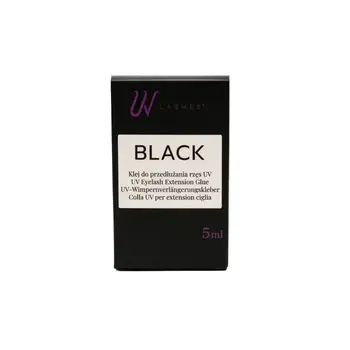 UV-Wimpernverlängerungs-Kleber – Schwarz, 5 ml