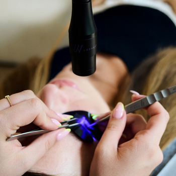 UV-Lampe für Wimpernverlängerung – Schwarz