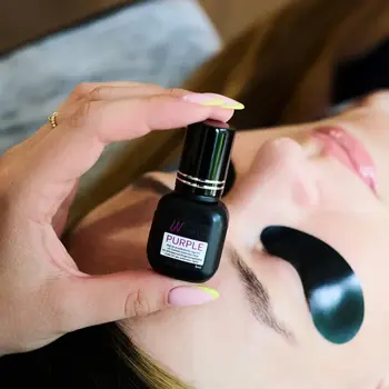 UV-Wimpernverlängerungs-Kleber – Lila, 5 ml