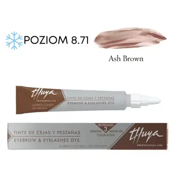 Farbka do brwi i rzęs Ash Brown Thuya
