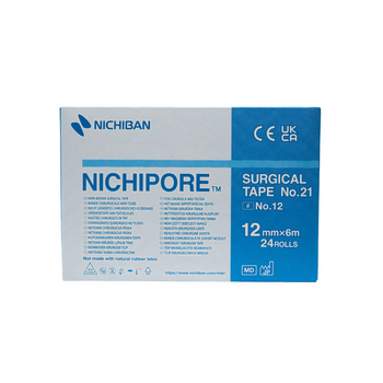 Nichiban Nichipore Tape zum Fixieren der Wimpern – Großpackung 24 Stück