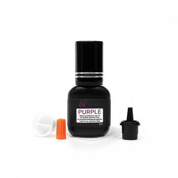 UV-Wimpernverlängerungs-Kleber – Lila, 5 ml
