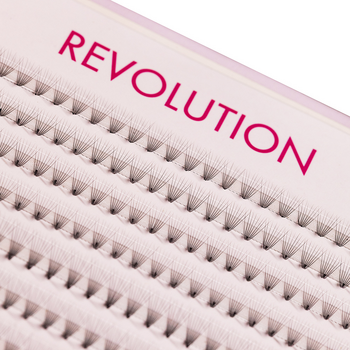 REVOLUTION Fertigfächer zur Wimpernverlängerung | Schmal | 600 Stück