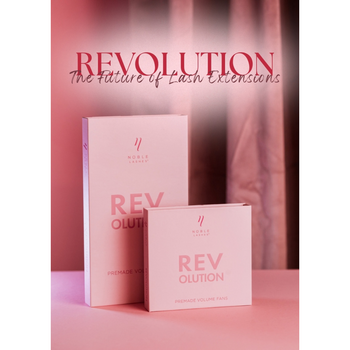 REVOLUTION Fertigfächer zur Wimpernverlängerung | Schmal | 1200 Stück