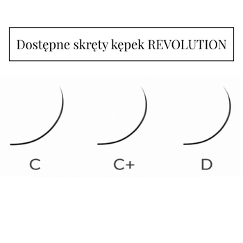 REVOLUTION Fertigfächer zur Wimpernverlängerung | Schmal | 1200 Stück