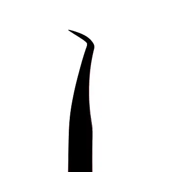 Schwarze Pinzette Slim Swan