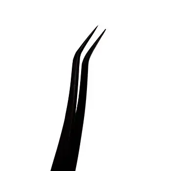 Pinzette Plasma Black Curved
