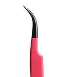 Gebogene Pinzette mit Gummibeschichtung 2