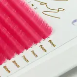 Color Line Wimpern PINK 3