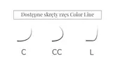 Color Line Wimpern PINK 4