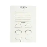 szablony cwiczen przedłużania rzęs