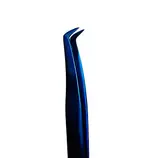 Saphirblaue Pinzette Swan + Etui 3