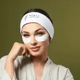 Opaska kosmetyczna frotte do przedłużania rzęs  