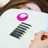 Powłoka okrągła ochronna na klej do przedłużania rzęs