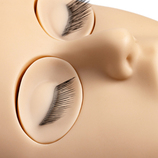 Ersatzaugen mit Wimpern für den Übungskopf 2