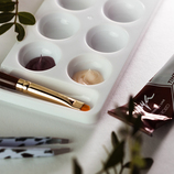 Palette zum Mischen von Farben und Henna 2