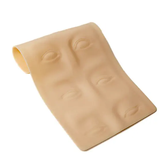 Haut / Vorlage für Übungen an Augenbrauen und Augen