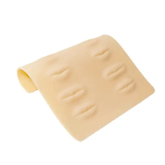 Haut / Vorlage für Lippenübungen