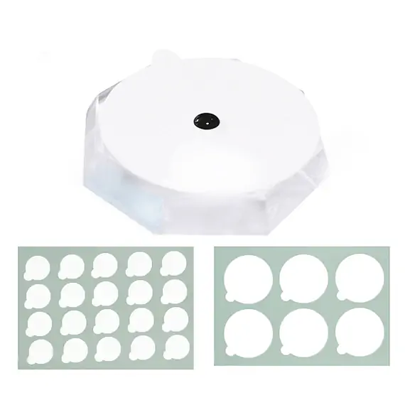 Schutzfolie für Wimpernkleber klein, 20 Stck