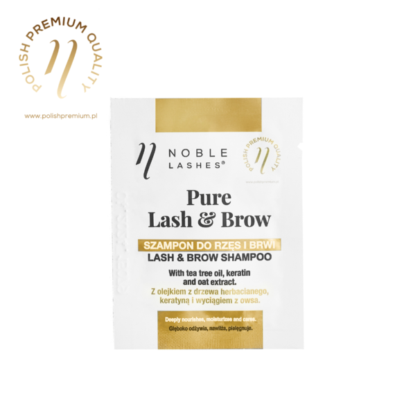 Brauen - und Wimpern-Shampoo Pure Lash & Brow od Noble Lashes