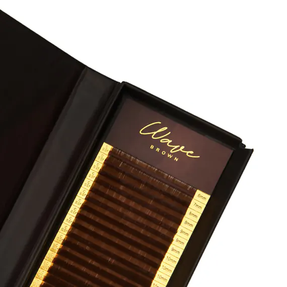 Wave Brown Wimpern - LIGHT BROWN