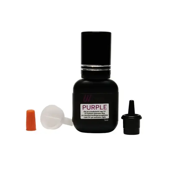 UV-Wimpernverlängerungs-Kleber – Lila, 5 ml