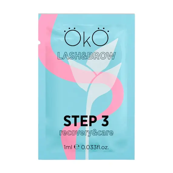 Preparat zur Wimpern- und Augenbrauenlaminierung STEP 3 CARE&RECOVERY, 1 Sachet