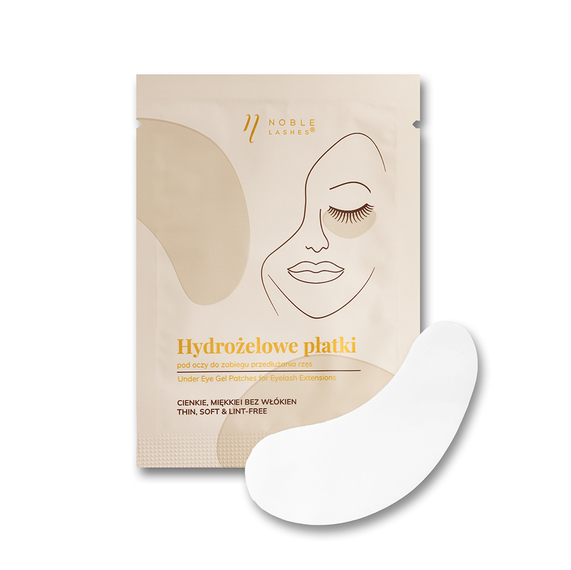 Hydrogel-Augenpads für die Wimpernverlängerung