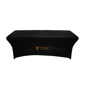 Laken für Kosmetik Bett mit großem Logo von Noble Lashes