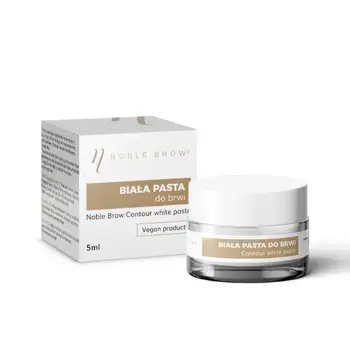 Weiße Augenbrauen-Paste von Noble Brow