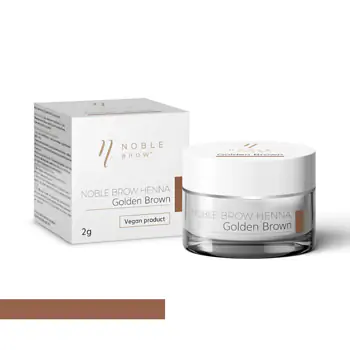 Henna-Puder für die Augenbrauen von Noble Brow - Golden Brown