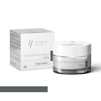 Henna-Puder für die Augenbrauen von Noble Brow - Grey