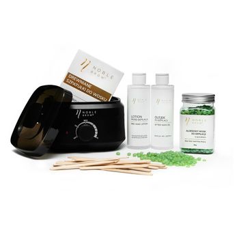 Enthaarungsset mit Aloe-Wachs