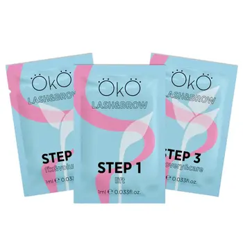 OKO Set für Wimpern- und Augenbrauenlaminierung