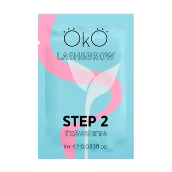 Lash and Brow Lamination Solution STEP 2 FIX&amp;VOLUME, 1 Sachet